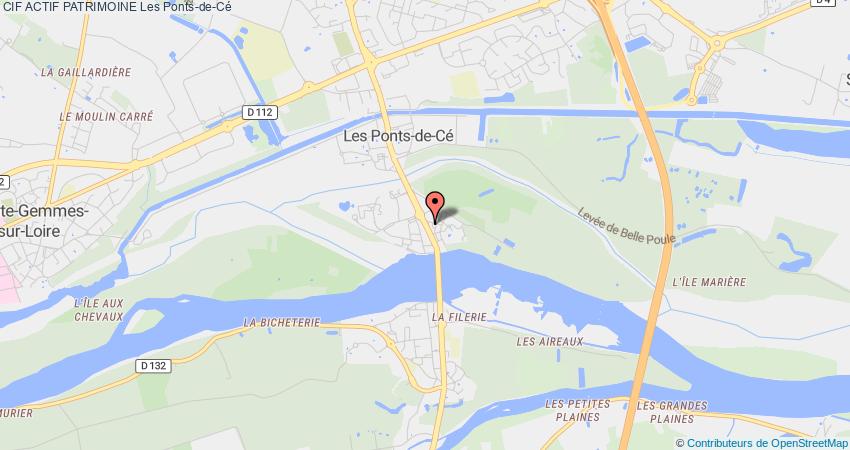 plan ACTIF PATRIMOINE CIF Les Ponts-de-Cé