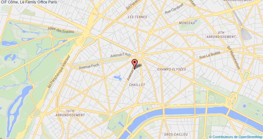 plan Côme, Le Family Office CIF Paris