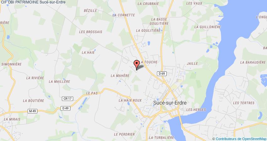 plan DBI PATRIMOINE CIF Sucé-sur-Erdre