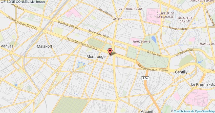 plan EONE CONSEIL CIF Montrouge