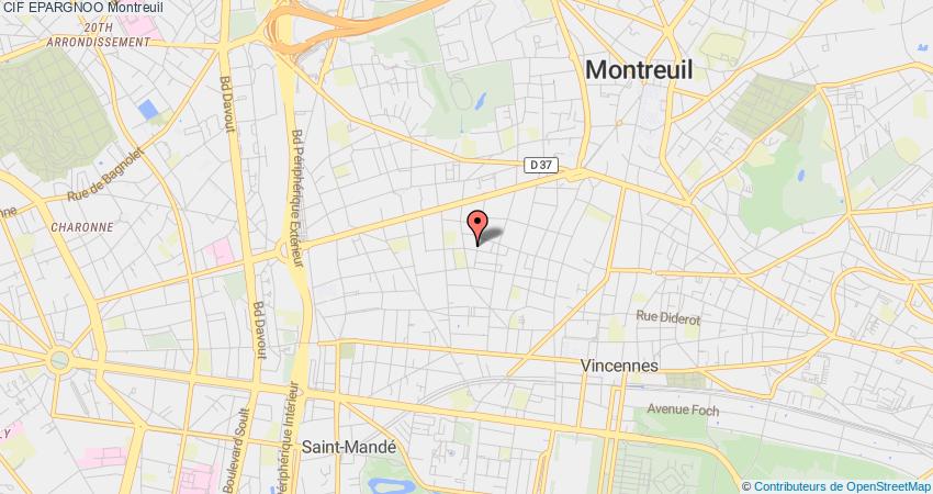 plan EPARGNOO CIF Montreuil