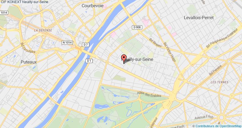 plan KONEXT CIF Neuilly-sur-Seine