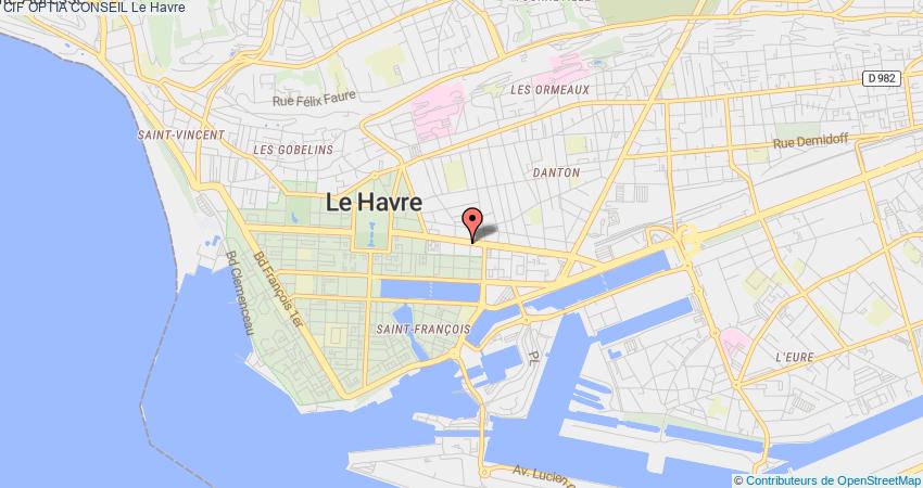 plan OPTIA CONSEIL CIF Le Havre