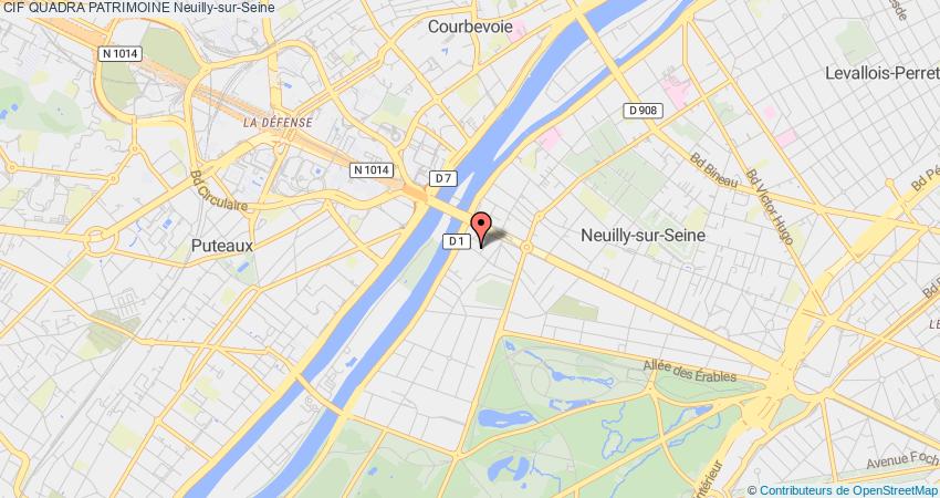 plan QUADRA PATRIMOINE CIF Neuilly-sur-Seine