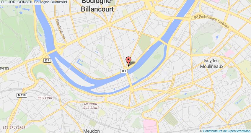 plan UORI CONSEIL CIF Boulogne-Billancourt