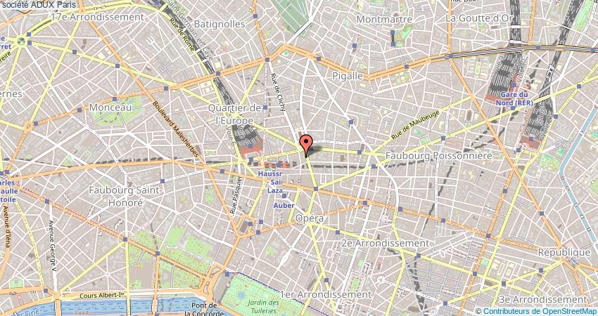 plan ADUX Paris