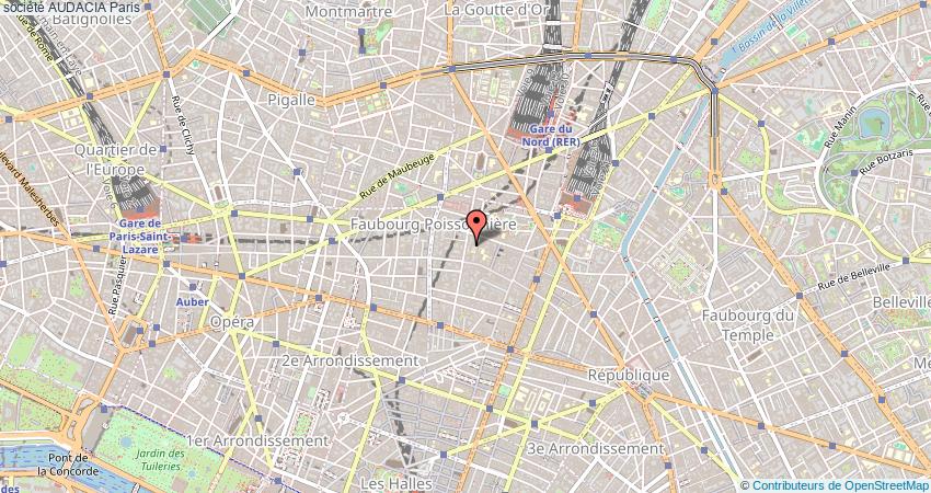 plan AUDACIA Paris