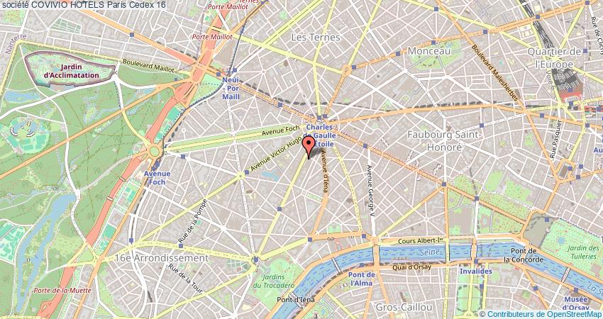 plan COVIVIO HOTELS Paris