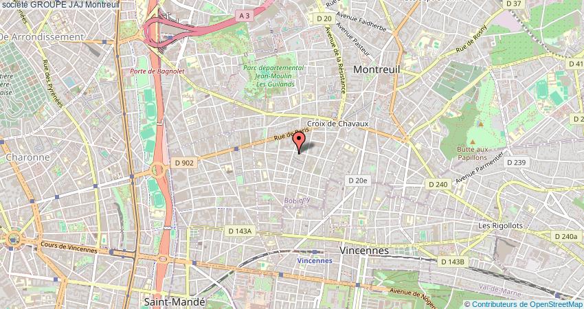 plan GROUPE JAJ Montreuil