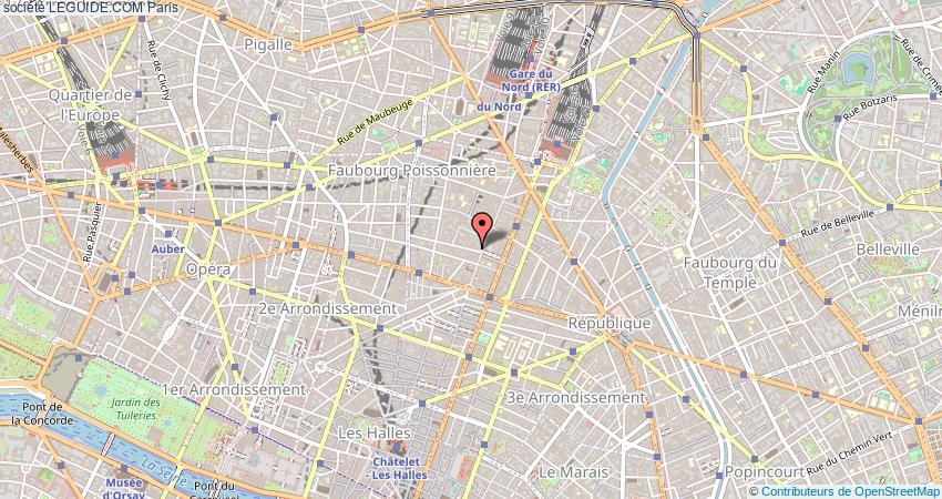 plan LEGUIDE.COM Paris