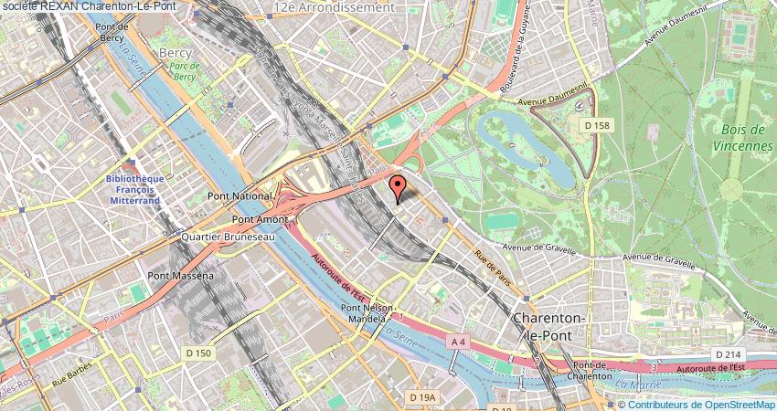 plan REXAN Charenton-Le-Pont